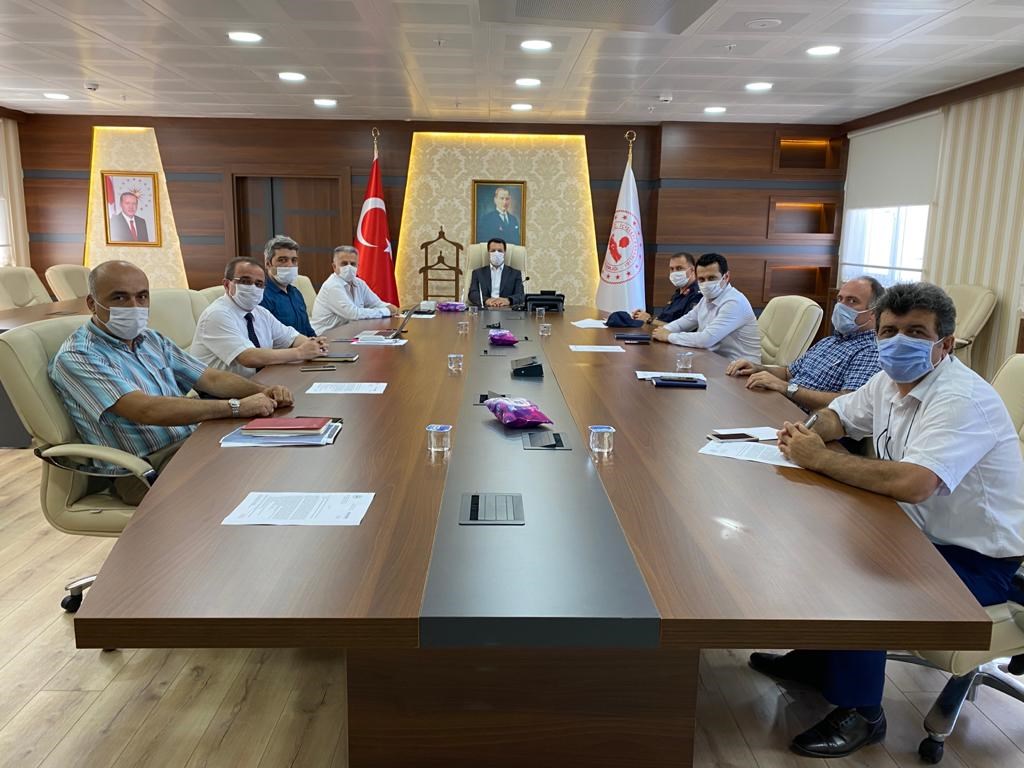 15 Temmuz Şehitleri Anma, Demokrasi ve Milli Birlik Günü Etkinlikleri Hazırlık Toplantısı yapıldı
